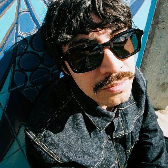 *SOLD*Crap Eyewear The Heavy Tropix Black Tortoise Frame Polarized Grey Sunglass - Picture 7 of 16